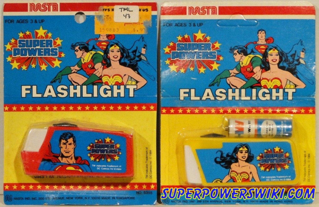 supermanwonderwomanflashlights